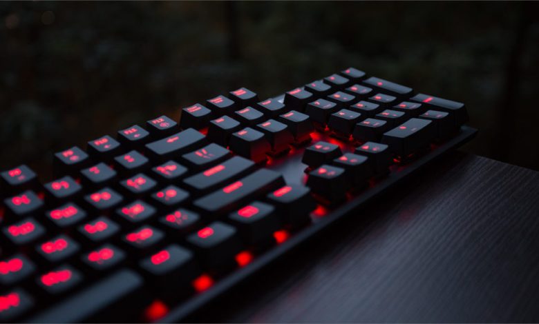 геймерская клавиатура с подсветкой