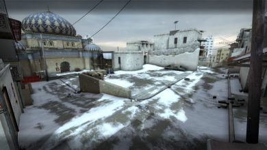 зима в cs go снежки